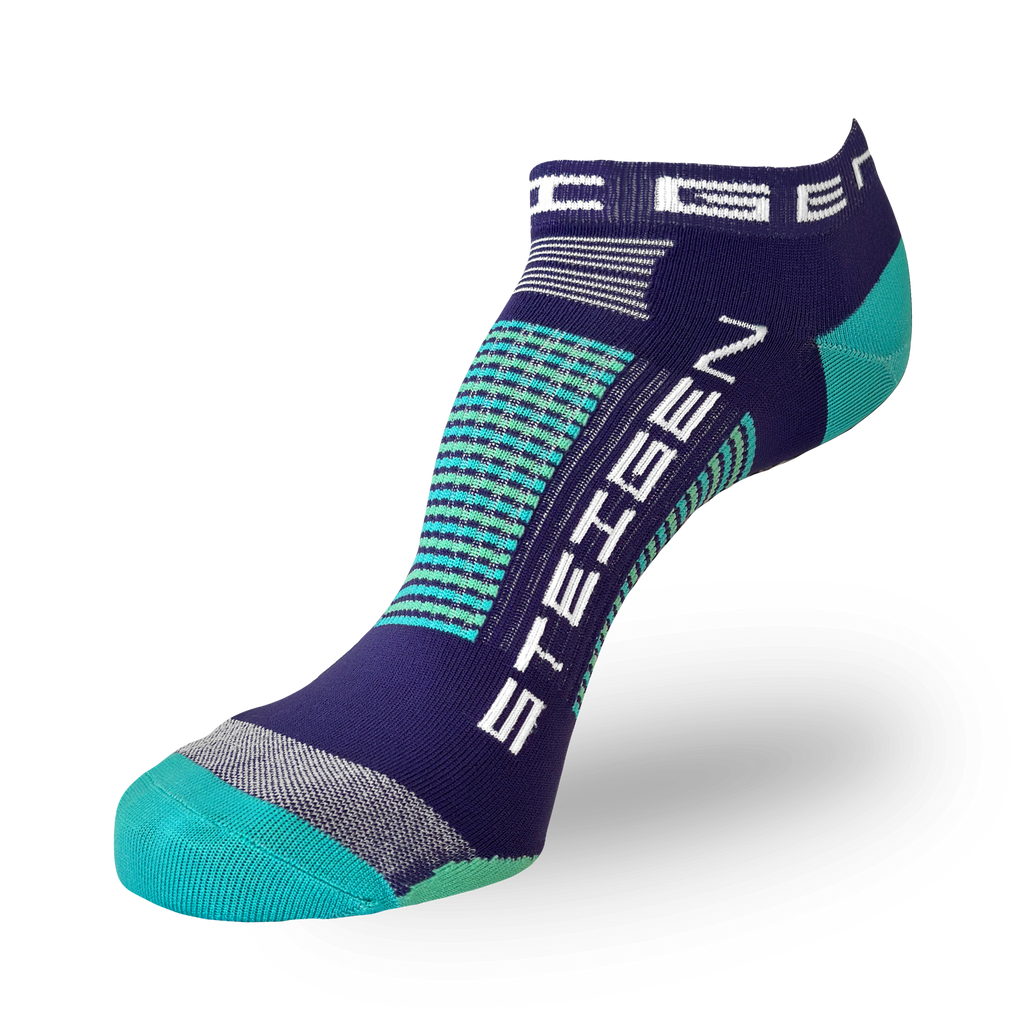 Indigo Running Socks Zero Length