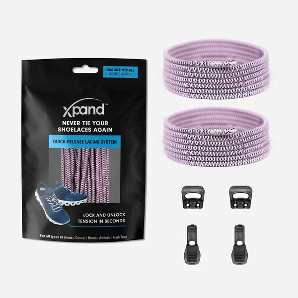 Xpand Laces Quick Release - Soft Pink