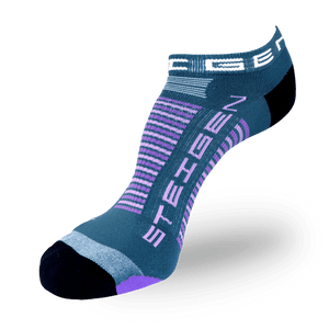 Teal Running Socks Zero Length