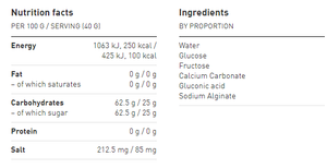 Maurten Gel 100 nutritional facts and ingredients
