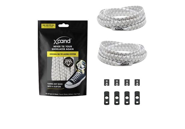 Xpand Laces Original - White Reflective