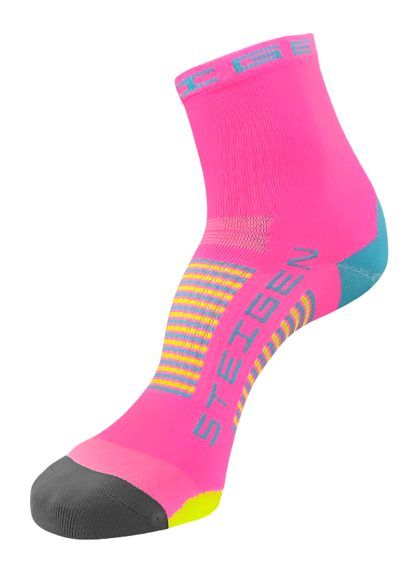 Pink Candy Running Socks ½ Length