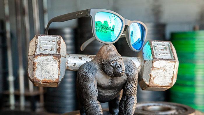 Goodr OG sunglasses- Silverback Squat Mobility