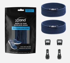 Xpand Laces Quick Release - Navy