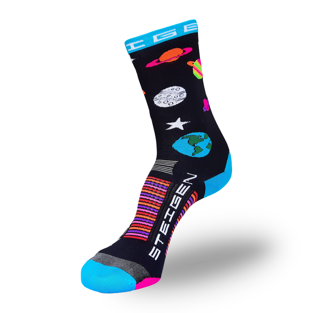 Solar System Running Socks ¾ Length