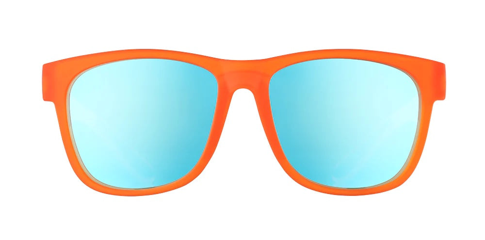 Goodr BFG sunglasses- That Orange Crush Rush