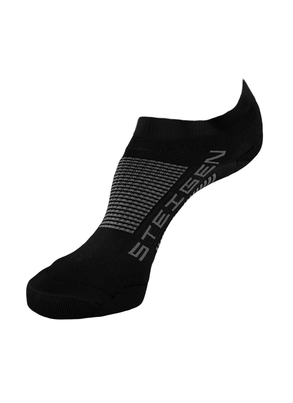 Black Running Socks Zero Length