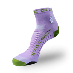 Lavender Running Socks ¼ Length