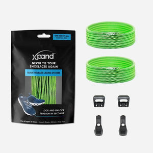 Xpand Laces Quick Release - Neon Green