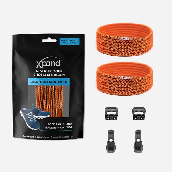Xpand Laces Quick Release - Neon Orange