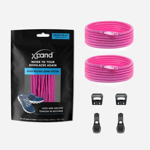 Xpand Laces Quick Release - Neon Pink