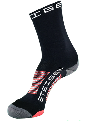 Black Running Socks ¾ Length